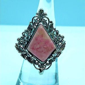 Norwegian Thulite 925 Ring